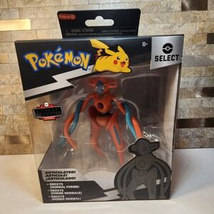 Pokemon Select Trainer Team Series 9 Deoxys Normal Forme Action Figure Jazwares